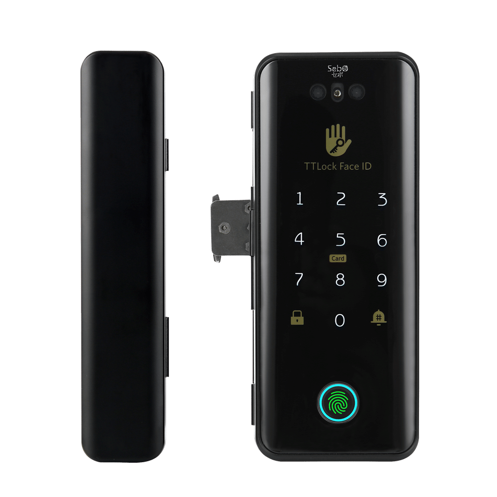 กลอนประตูสมาร์ทดิจิตอลล็อค SebO JIDOOR B5 MAX FACE